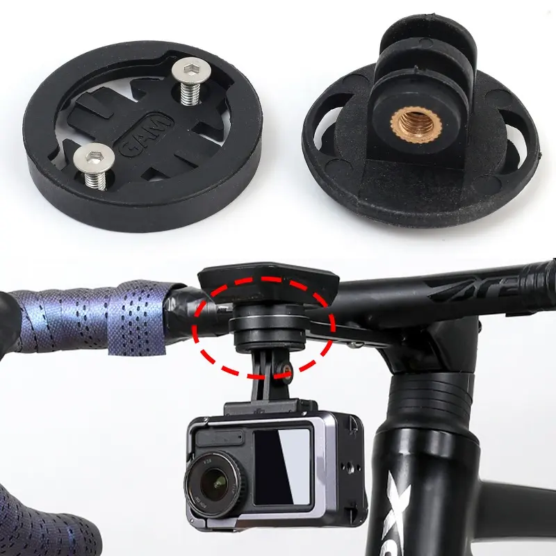 Bicycle Computer Mount Camera Adaptor Set For Garmin Bryton Mount GOPRO Camera Bracket Bike Handlebar Stopwatch Holder