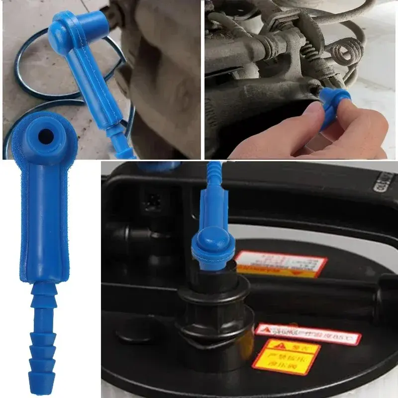 Auto Brake Fluid Oil Exchange Pump with 50cm Oil Pumping Hose Empty Drained Kit Bleeder Car Brake Oilling Connector Oil Filling