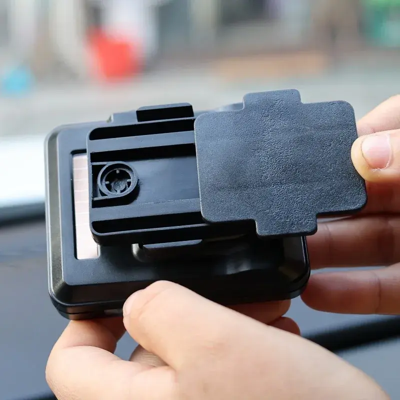 Car Toll Pass Holder Adhesive Sticky ETC Bracket Adhesive Removable Easy Installation Compact Toll Pass Holder for Windshield