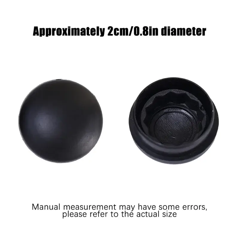 Car Front Windshield Wiper Arm Covers Nut Cap Wiper Arm Bolt Caps for VW Caddy Hyundai Tucson Santa Creta Kona Genesis