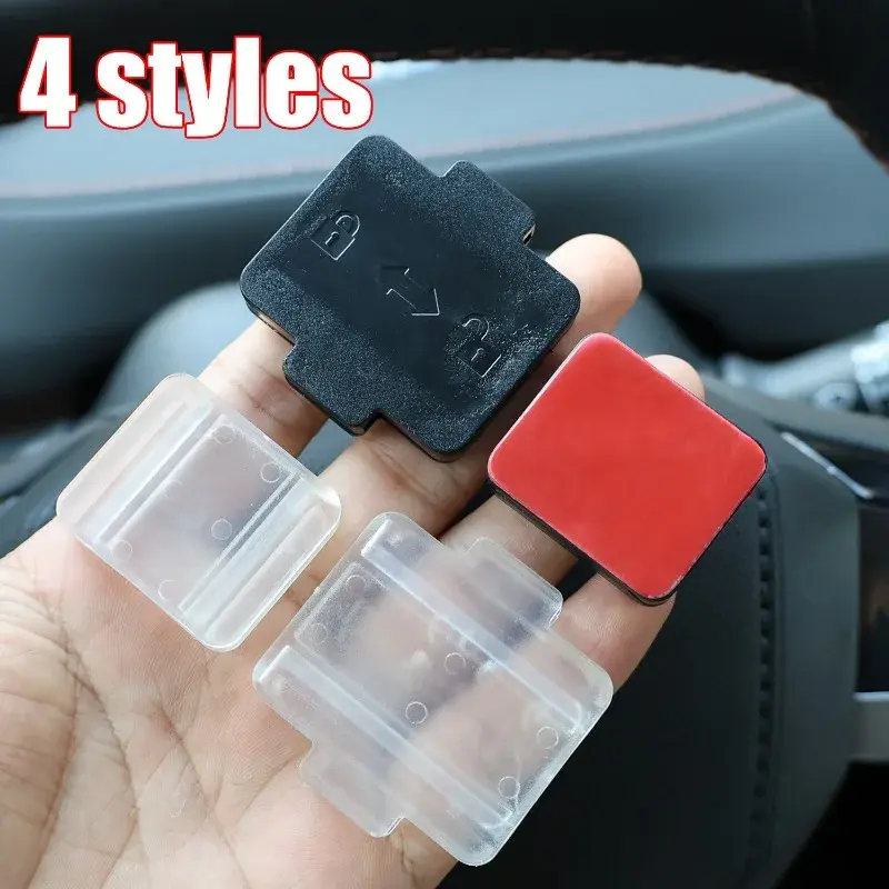 Car Toll Pass Holder Adhesive Sticky ETC Bracket Adhesive Removable Easy Installation Compact Toll Pass Holder for Windshield