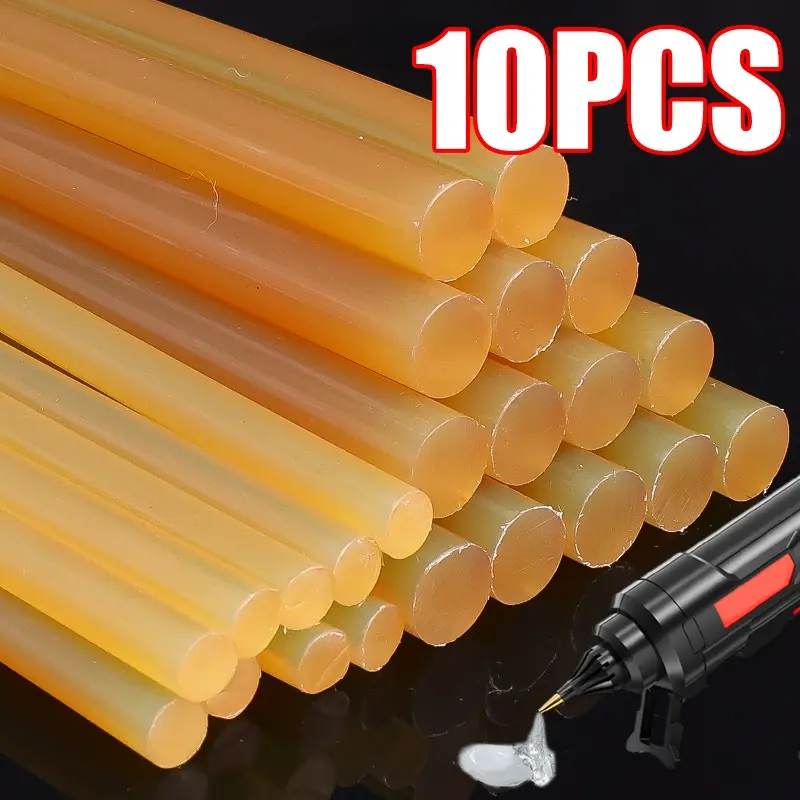 10-1pcs Car Hot Melt Glue Sticks Auto Body Dent Paintless Removal Repair Strips Kits Household DIY Craft Strong Adhesive Glue