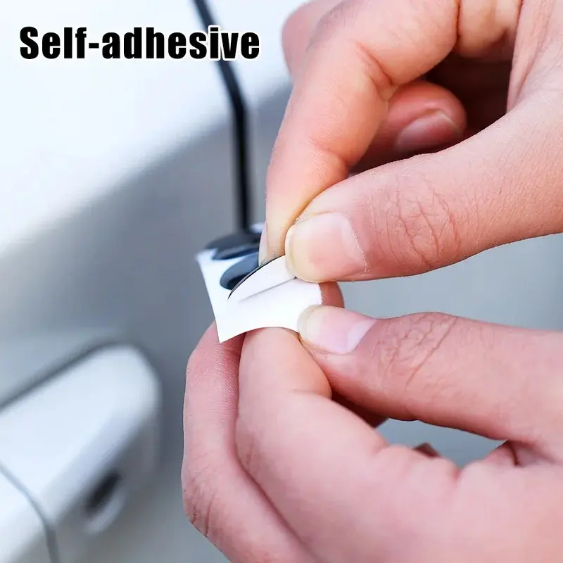 Universal Car Door Keyhole Protective Stickers Self-adhesive Decals Key Hole Lock Protection Decor Decals Auto Door Accessories