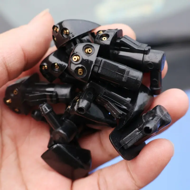 New Car Windshield Wiper Washer Spray Nozzle for Most Car Models Auto 3 Holes Windshield Washer Nozzles Wiper Water Spray Jet