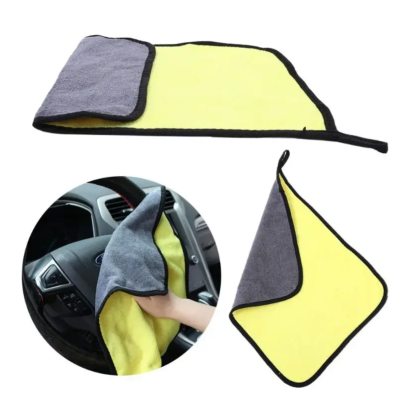 Car Wash Microfiber Towel Cleaning Sponge Brush Set for Car Wheel Wipe Water Suction Sponge Pad Polishing Tyre Brushes Tools