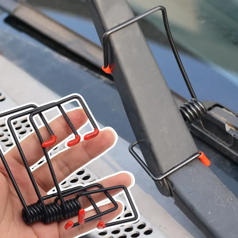 3/1pcs Car Wiper Booster Spring Universal Intelligent Wiper Arms Alloy Rubber Windscreen Wipers Spring Auto Replace Parts Tools