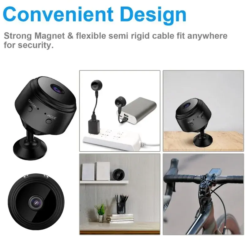 A9 1080P Mobile Wifi Car Camera Surveillance Cameras Sensor Camcorder Web Video Smart Home Safety Wireless Security Camera