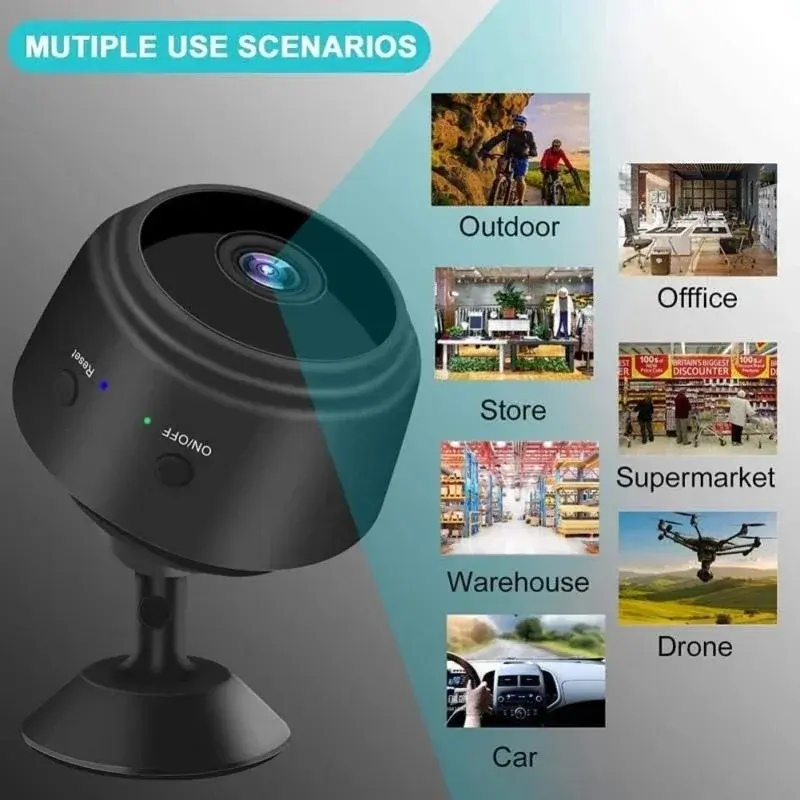A9 1080P Mobile Wifi Car Camera Surveillance Cameras Sensor Camcorder Web Video Smart Home Safety Wireless Security Camera