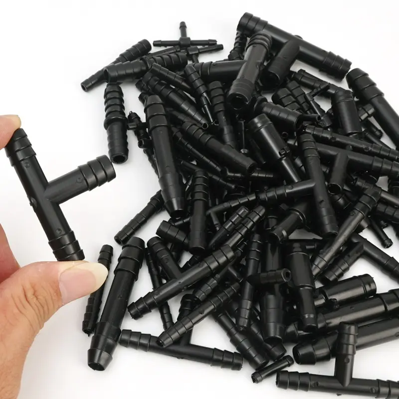 128pcs/set Car Hose Connector Assortment Reducer Set Plastic Straight T Piece Connectors for Cooling Systems Fuel Systems