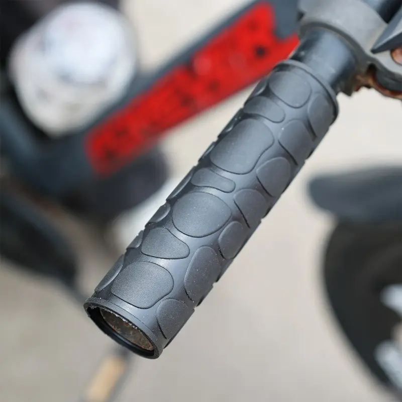 4pcs Non-slip Rubber Grip Glove Motorcycle Handle Cover Universal Heat Shrinkable Grip Cover Sleeve Handlebar Covers Accessories