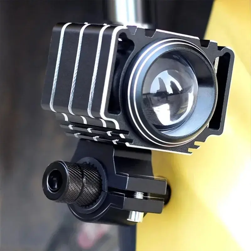 M8 M6 Bolt Holder Motorcycle LED Headlight Fog Light Mounting Bracket Post Support Base Black Universal Adjustable Mount Bracket