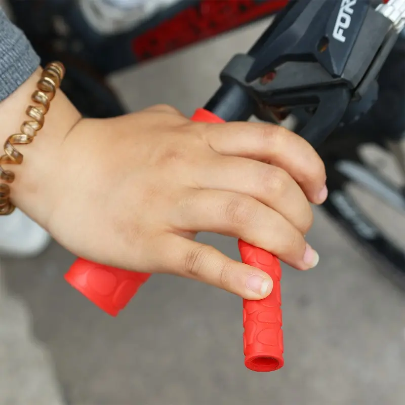 4pcs Non-slip Rubber Grip Glove Motorcycle Handle Cover Universal Heat Shrinkable Grip Cover Sleeve Handlebar Covers Accessories