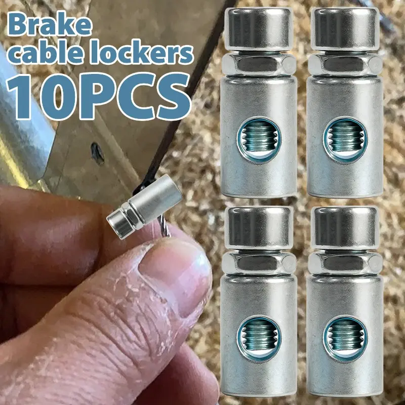 Universal Brake Line Cable Wire Fixed Screws Fastener for Motorcycle Wire Rope Adjusting Cap Screw Live Head Snap Fasteners