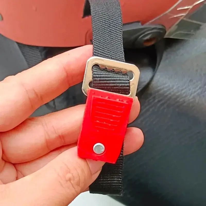 Universal Adjustable Plastic Clip Fastener Secure Safety Connector Motorcycle Accessories Electric Scooter Safety Helmet Buckle