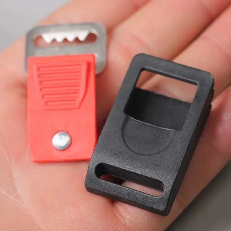 Universal Adjustable Plastic Clip Fastener Secure Safety Connector Motorcycle Accessories Electric Scooter Safety Helmet Buckle