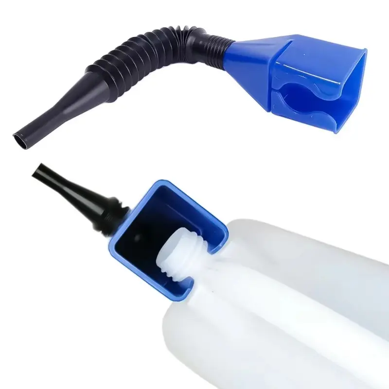 Car Refueling Funnel Gasoline Foldable Engine Oil Funnel Tool Plastic Funnel Car Motorcycle Refueling Tool Auto Accessories