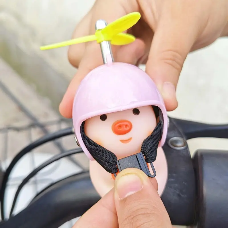 Cute Pig Toy Decor Helmet Decal Bike Motor Driving Decor for Car Motorcycle Decoration Wearing Helmet Car Styling Ornaments