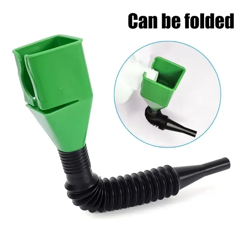 Car Refueling Funnel Gasoline Foldable Plastic Car Motorcycle Refueling Oil Funnel for Car Engine Filling Tool Accessories