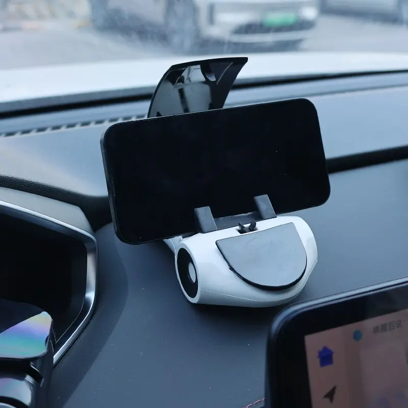 Car Model Phone Holder 360° Rotatable Auto Trim Instrument Panel Mount Stick Phone Stand Dashboard Navigation Bracket