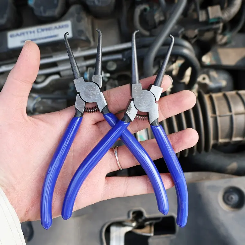 Joint Clamping Pliers Fuel Filters Hose Pipe Buckle Removal Caliper Carbon Steel Fits for Car Auto Vehicle Tools High Quality