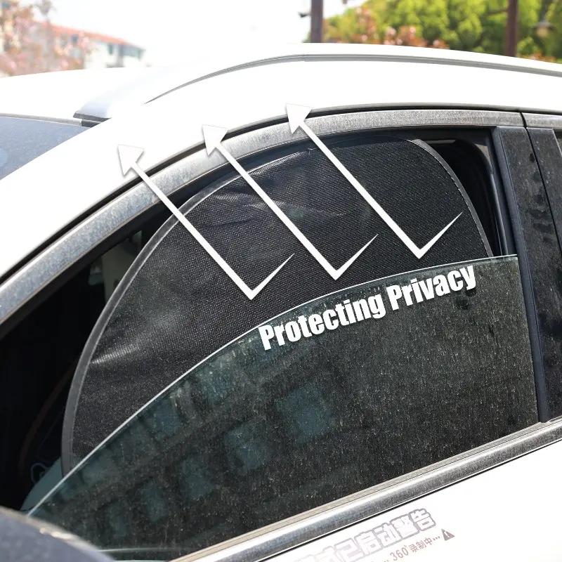 2pcs Car Sunshade Covers Universal Windscreen Folding Visor Reflector Windshield Auto Window Sun Shade Protector Accessories