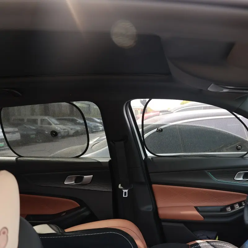 2pcs Car Sunshade Covers Universal Windscreen Folding Visor Reflector Windshield Auto Window Sun Shade Protector Accessories