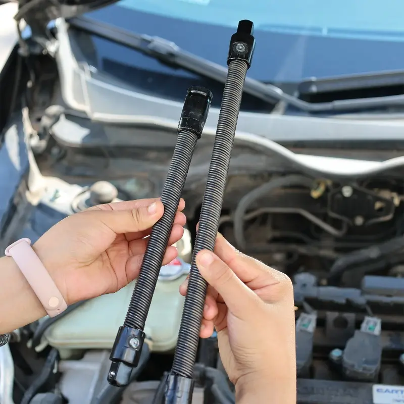 Automotive Spring Steel Sleeve Connecting Rod Sleeve Flexible Connecting Rod Auto Repair Spring Extension Welding Head Tools