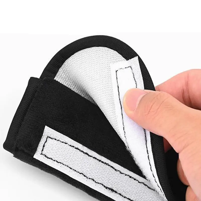 Universal Car Seat Belt Cushion Strap Cover Cushion Strap Safety Shoulder Short Plush Protector Interior Accessories