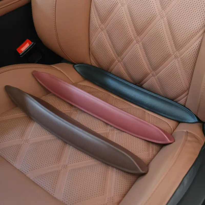 Plug-In Car Seat Gap Filler Elastic Polyurethane Seat Crevice Filling Strip Universal Seat Blocker Prevent Dropping