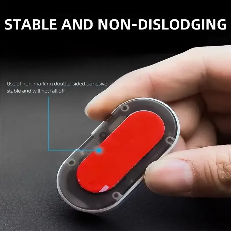 Car Fake Security Light Solar Powered Simulated Dummy Alarm Wireless Warning Anti-Theft Caution Lamp LED Flashing Lights