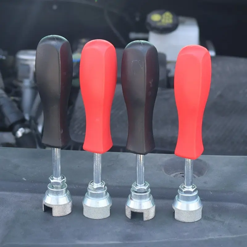 Professional Drum Brake Spring Removal Tool Chromium Vanadium Steel ABS Coated Anti-Slip Automotive Brake Service Kit