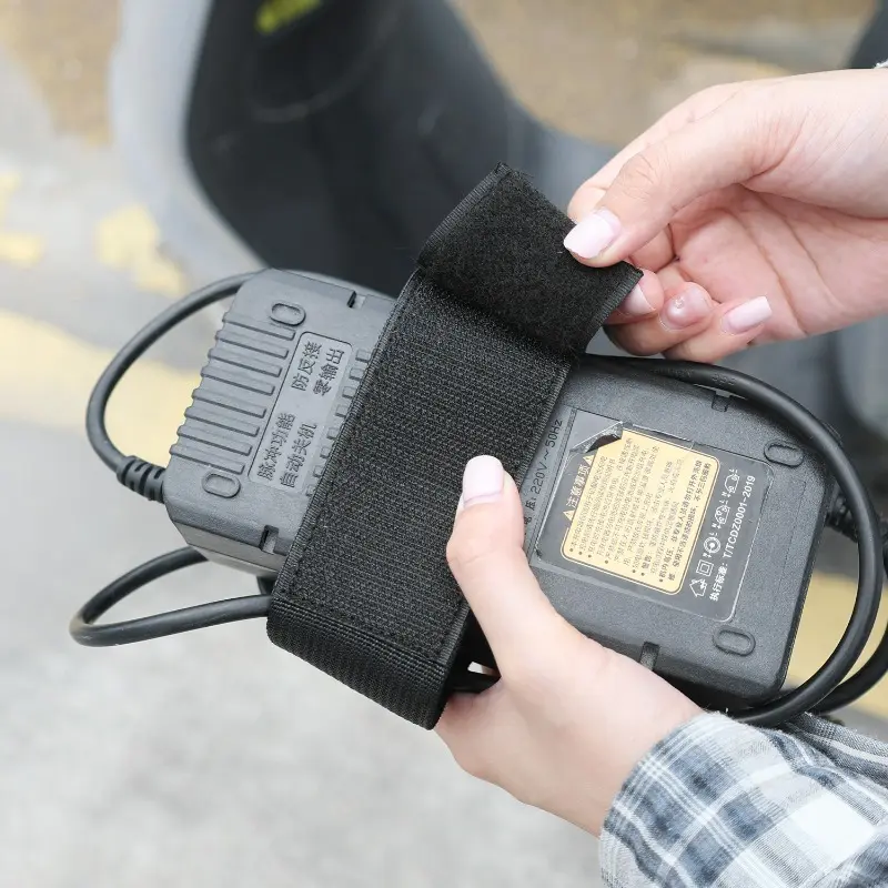 Car Cable Management Strap High-viscosity Straps Nylon Cable Ties Organizer Adjustable Fastener Securing Straps Cord Storage