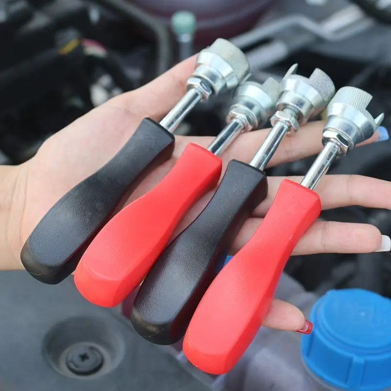 Professional Drum Brake Spring Removal Tool Chromium Vanadium Steel ABS Coated Anti-Slip Automotive Brake Service Kit