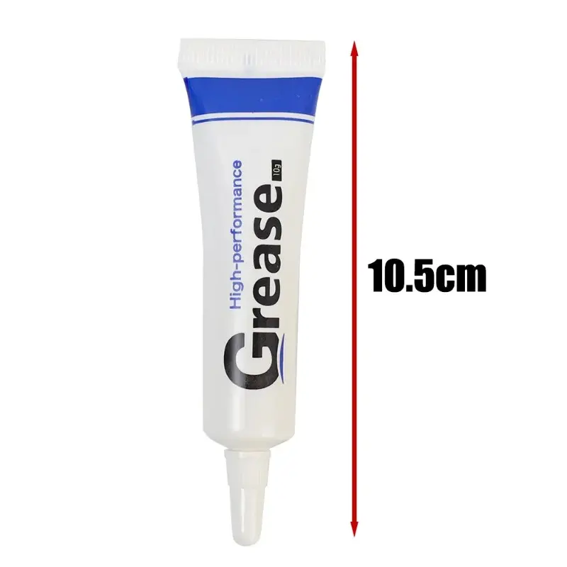 Waterproof White Lubricant Grease for O Rings Gears Chain Lubricating Oil Electronic Car Valves Lubrication Grease Repair Tool