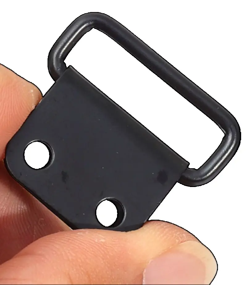 Square Universal Pull Fastener Hook Tie Down Anchor Ring Iron Metal Cargo Tie Down Ring for Truck Trailers RV Boats Accessories