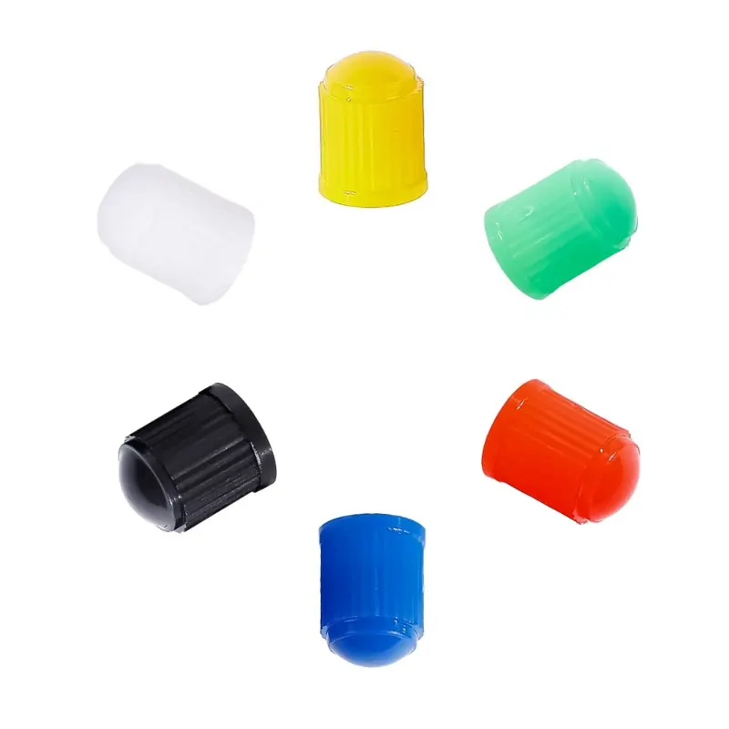 10pcs Car Tyre Valve Caps Tyre Valve Caps Dustproof Decorative Motorcycle Bicycle Universal Caps Car Accessories