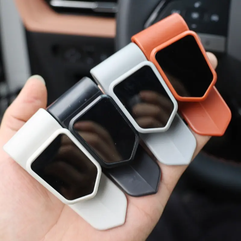Universal Car Sunglasses Holder Hanger Clip Interior Storage Card Ticket Holders Auto Sun Visor Glasses Decoration Accessories