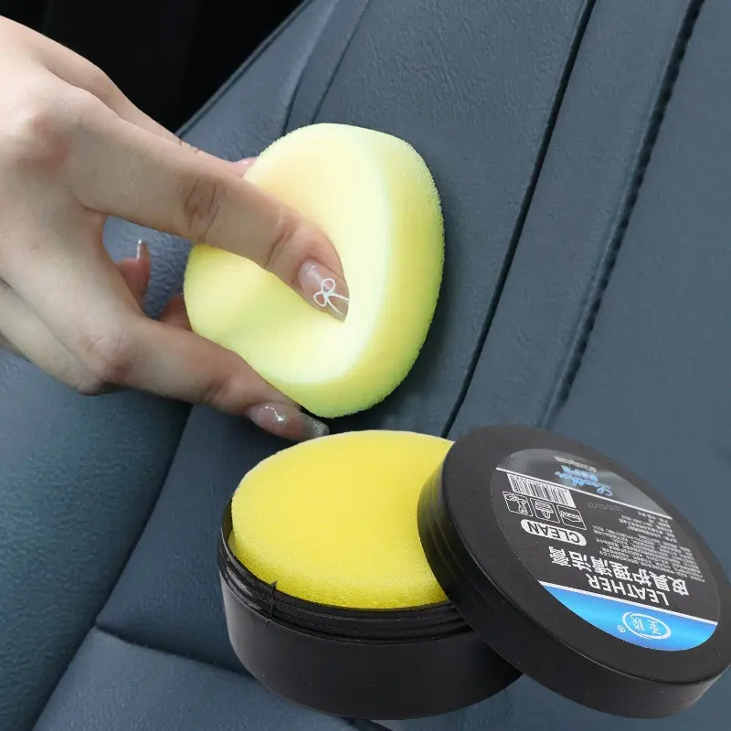 Car Leather Seat Maintenance Paste Interior Renovation Leather Care Oil Multifunctional Cleaning Paste Auto Polish Repair Tools