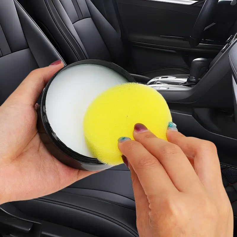 Car Leather Seat Maintenance Paste Interior Renovation Leather Care Oil Multifunctional Cleaning Paste Auto Polish Repair Tools