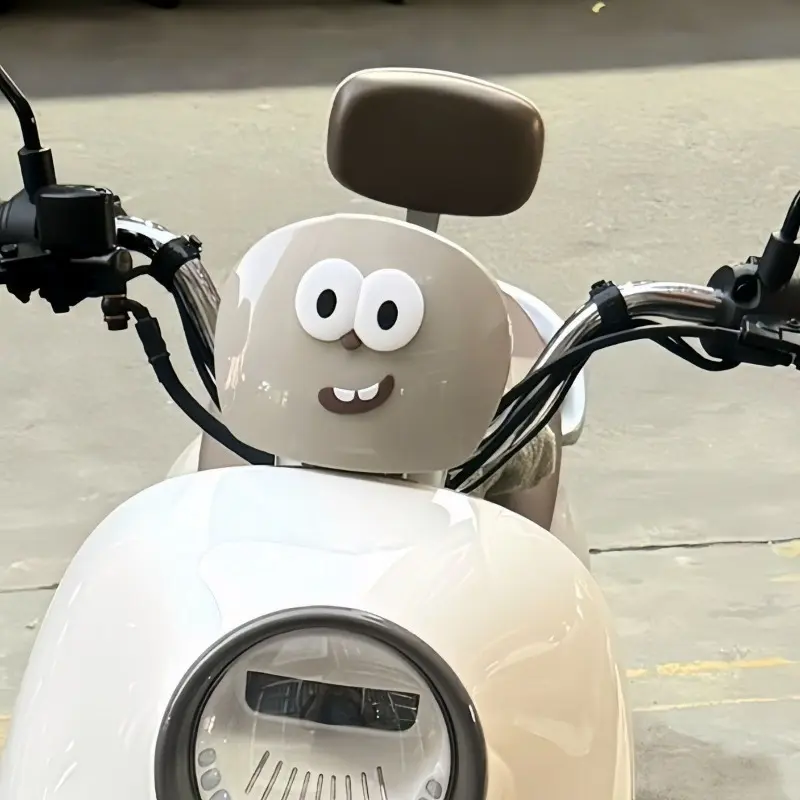 Cute Motorcycle Helmet Decoration for Motocross Full Face Off Road Helmet Sticker DIY Big-Eyed Smile DIY Decor