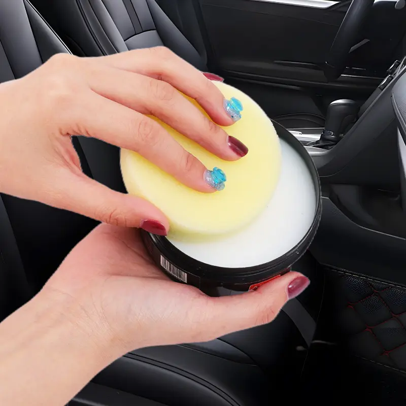 Universal Leather and Plastic Repair Polishing Wax - Automotive Interior Reconditioning Cream for Leather/plastic/rubber Care