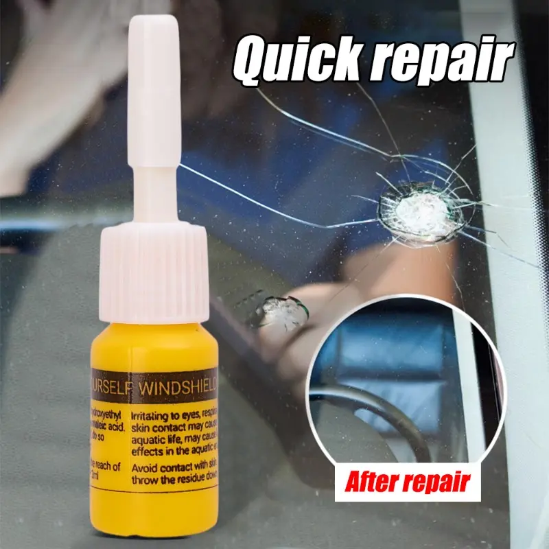 DIY Car Windshield Cracked Repair Tool Upgrade Auto Glass Repair Fluid Auto Window Scratch Crack Restore Car Accessories