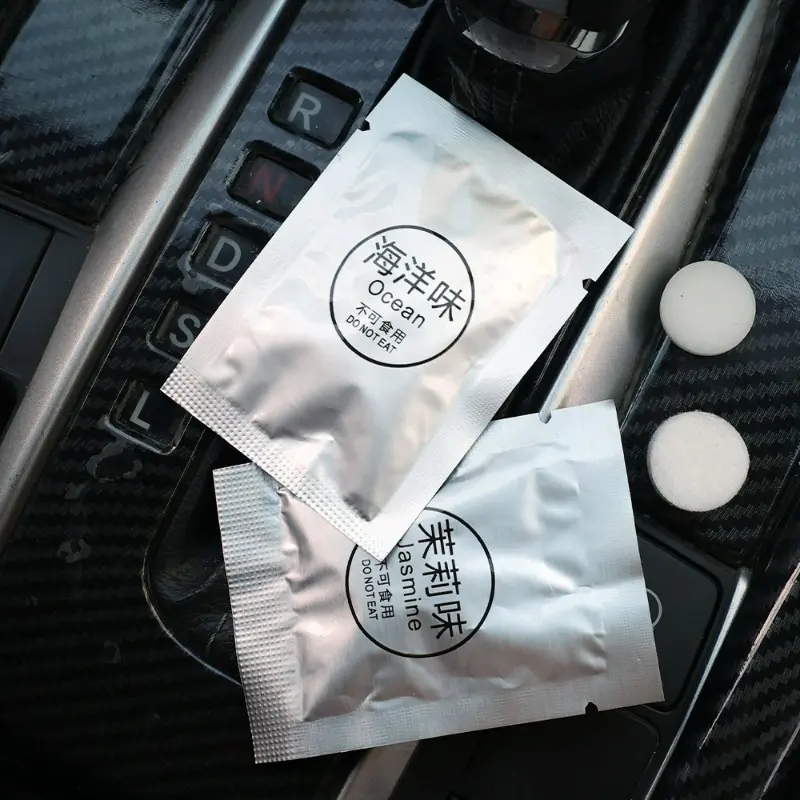Car Air Freshener Solid Perfume Tablets Air Vent Perfume Refill Fragrances Car Interior Perfume Diffuser Tablet Accessories