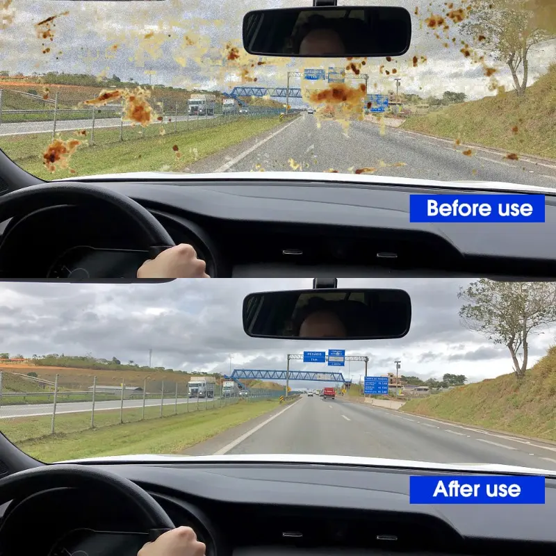 Auto Window Cleaning Detergent Care Tool Solid Wiper Concentrated Effervescent Tablets Car Windshield Glass Cleaner