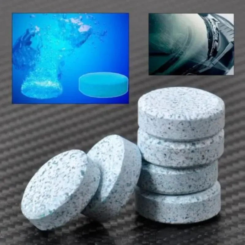 Auto Window Cleaning Detergent Care Tool Solid Wiper Concentrated Effervescent Tablets Car Windshield Glass Cleaner
