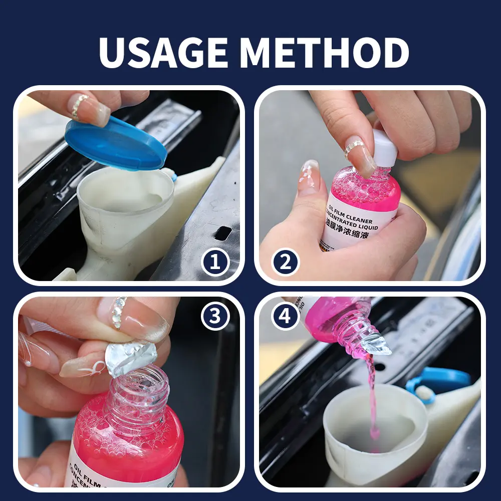 Car Windshield Cleaners Fluids/Effervescent Tablets Windscreen Window Glass Dust Wiper Glass Oil Film Remover Car Accessories
