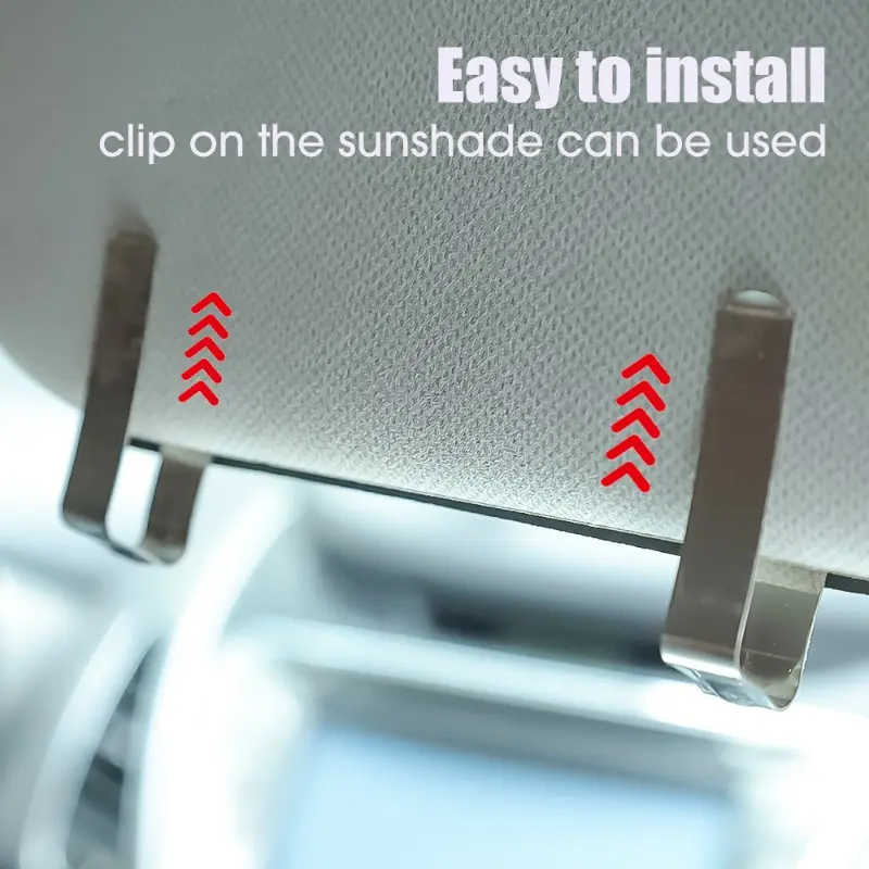 Universal Automobile Make Up Mirror Car Sun Visor Cosmetic Mirror Portable Auto Interior Make Up Mirror Car Interior Accessories