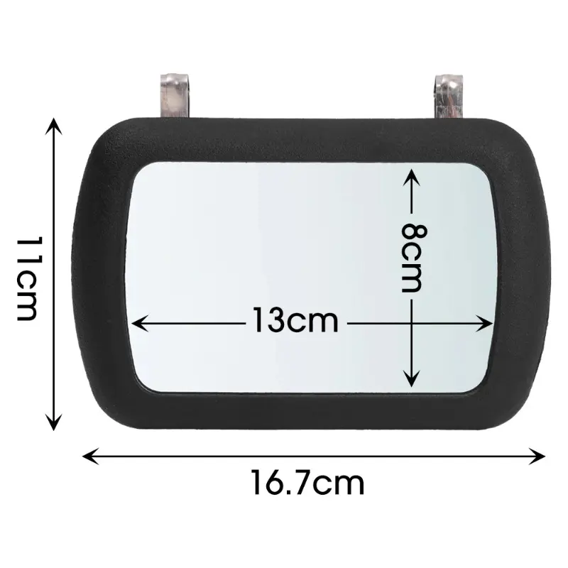 Universal Automobile Make Up Mirror Car Sun Visor Cosmetic Mirror Portable Auto Interior Make Up Mirror Car Interior Accessories