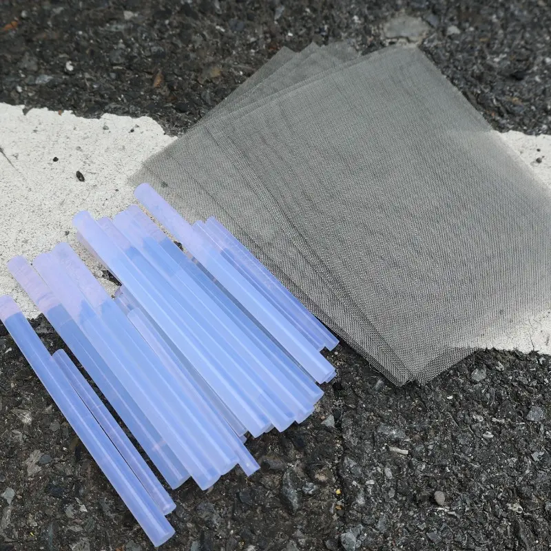 Repair Mesh Glue Stick Set car Bumper Stainless Steel Repair Net Plastic Crack Repair Mesh Net for Body Vents Welding Tools