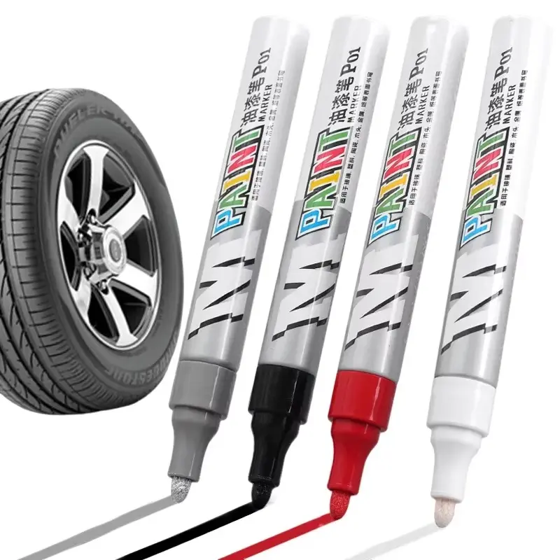 Waterproof Car Tyre Tire Tread Tire Paint Pen Marker DIY Art Drawing Pen Tool for BMW E46 E49 F30 F80 E36 E46 E93 E92 F34 F31 Z4